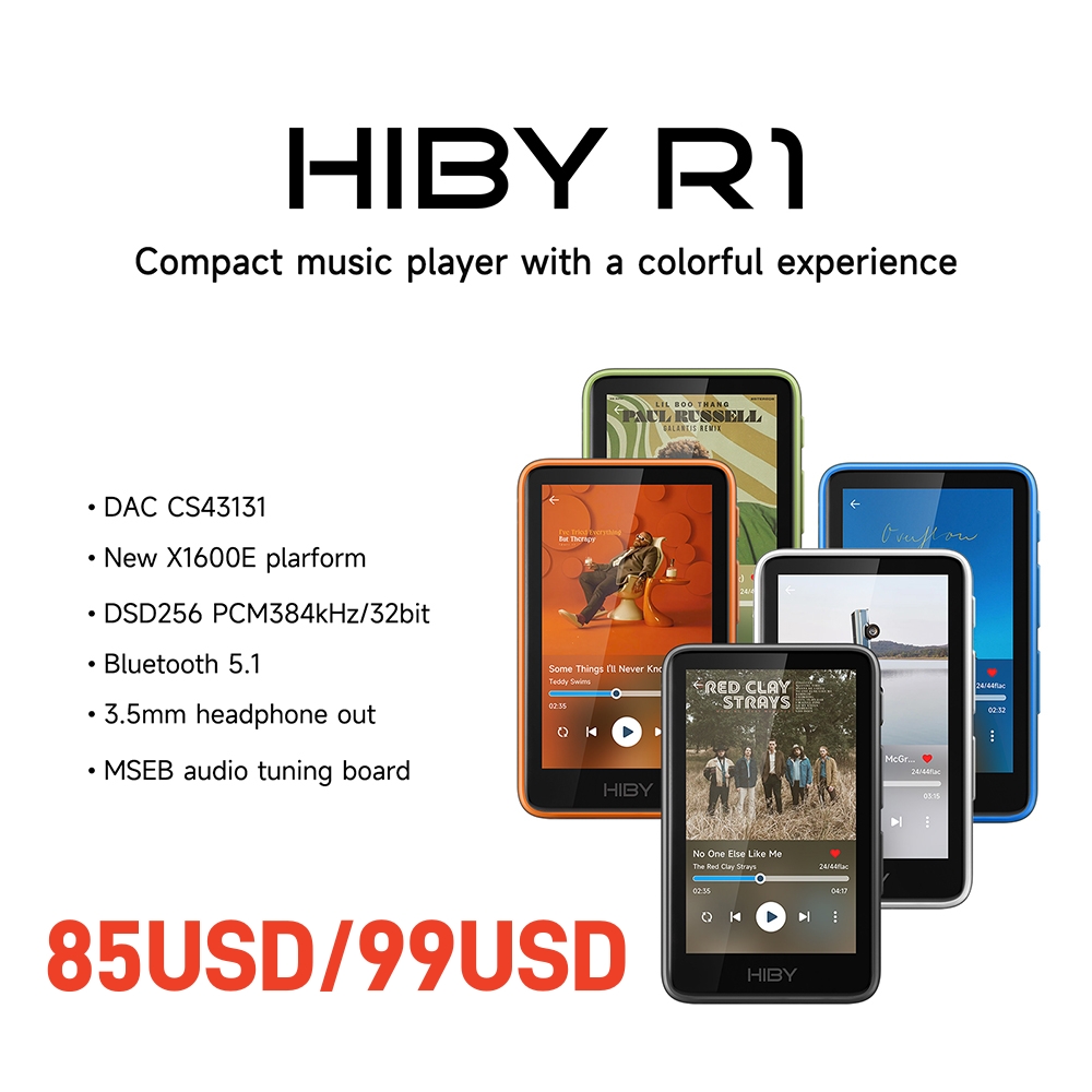 Audio Music Web - HiBy R1 HiFi 오디오 음악 플레이어
