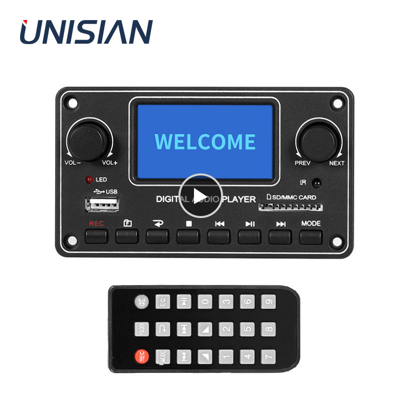 Audio Music App - UNISIAN LCD 플레이어 모듈 MP3 28*64