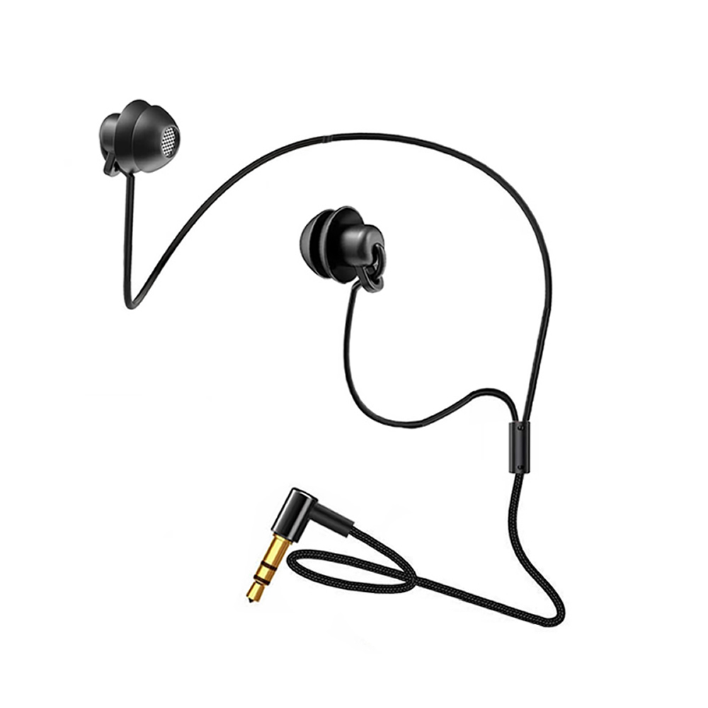 Audio Music Mp3 - 3.5mm 짧은 유선 헤드폰 실리콘 이어폰