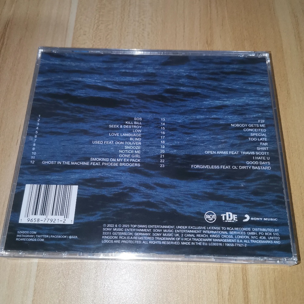 SZA SOS CD R&B 팝 소울 음악 앨범 인기 히 - Audio Music Songs 리뷰 및 가격
