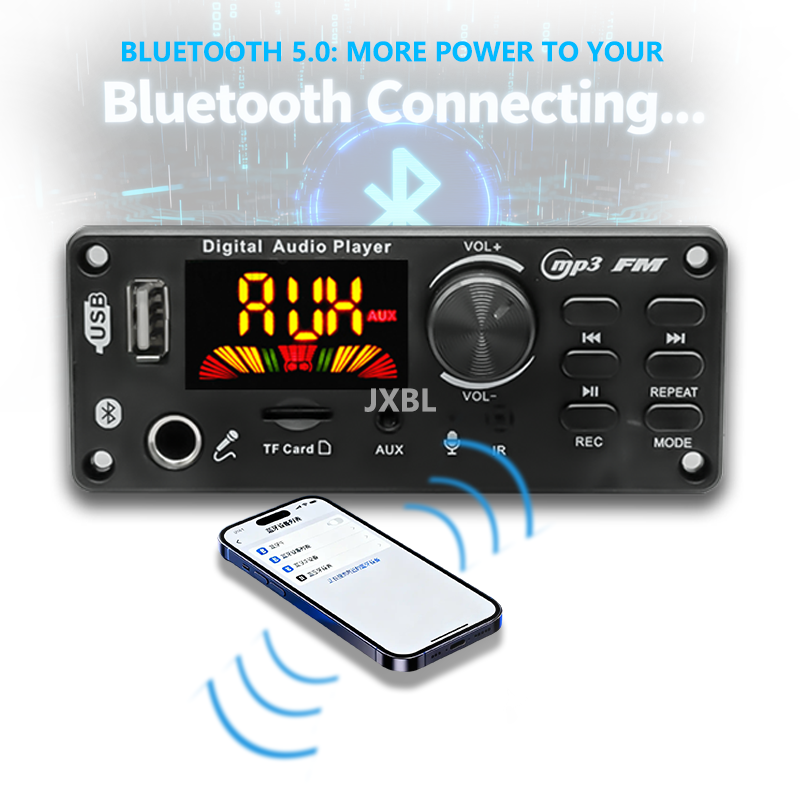 80W 블루투스 5.0 MP3 디코더 보드 2x40W  - Audio Music Mp3 리뷰 및 가격