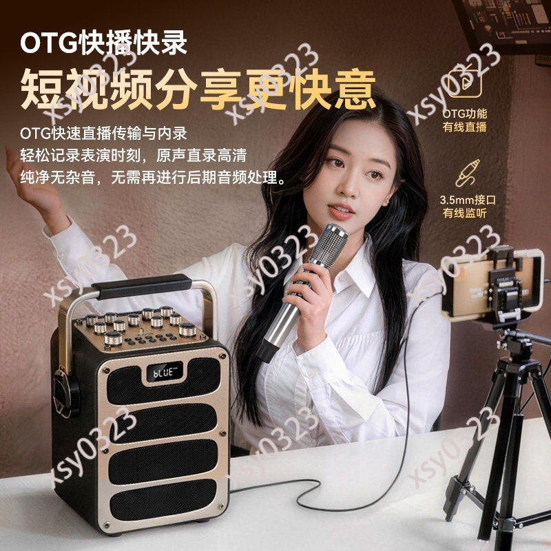 고출력 휴대용 블루투스 스피커 야외 K송 라이브 음악  - Audio Music Songs 리뷰 및 가격