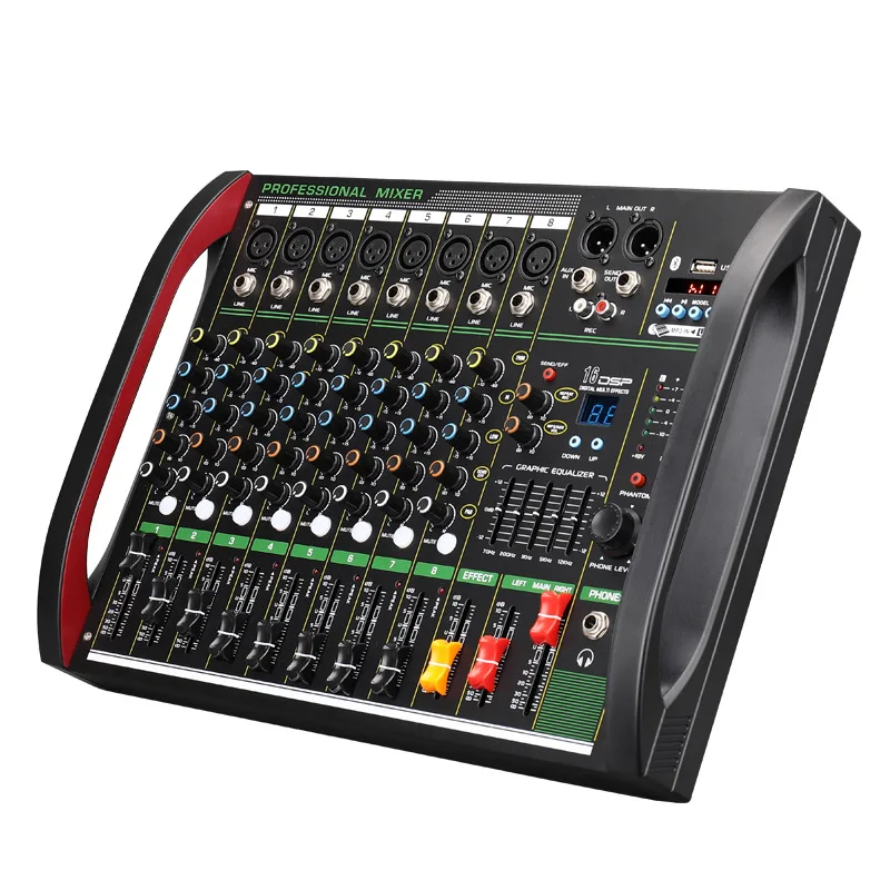 전문가용 블루투스 USB 오디오 믹서, DSP 잔향 효 - Audio Music Mixer 리뷰 및 가격
