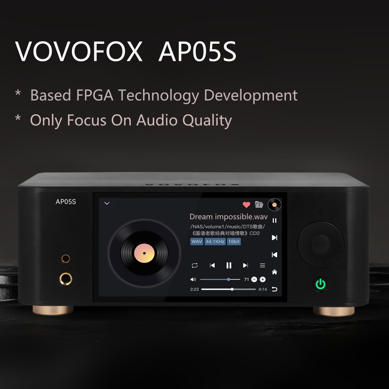 VOVOFOX-HiFi AP05S 무손실 음악 플레이어 - Audio Music Mp3 리뷰 및 가격