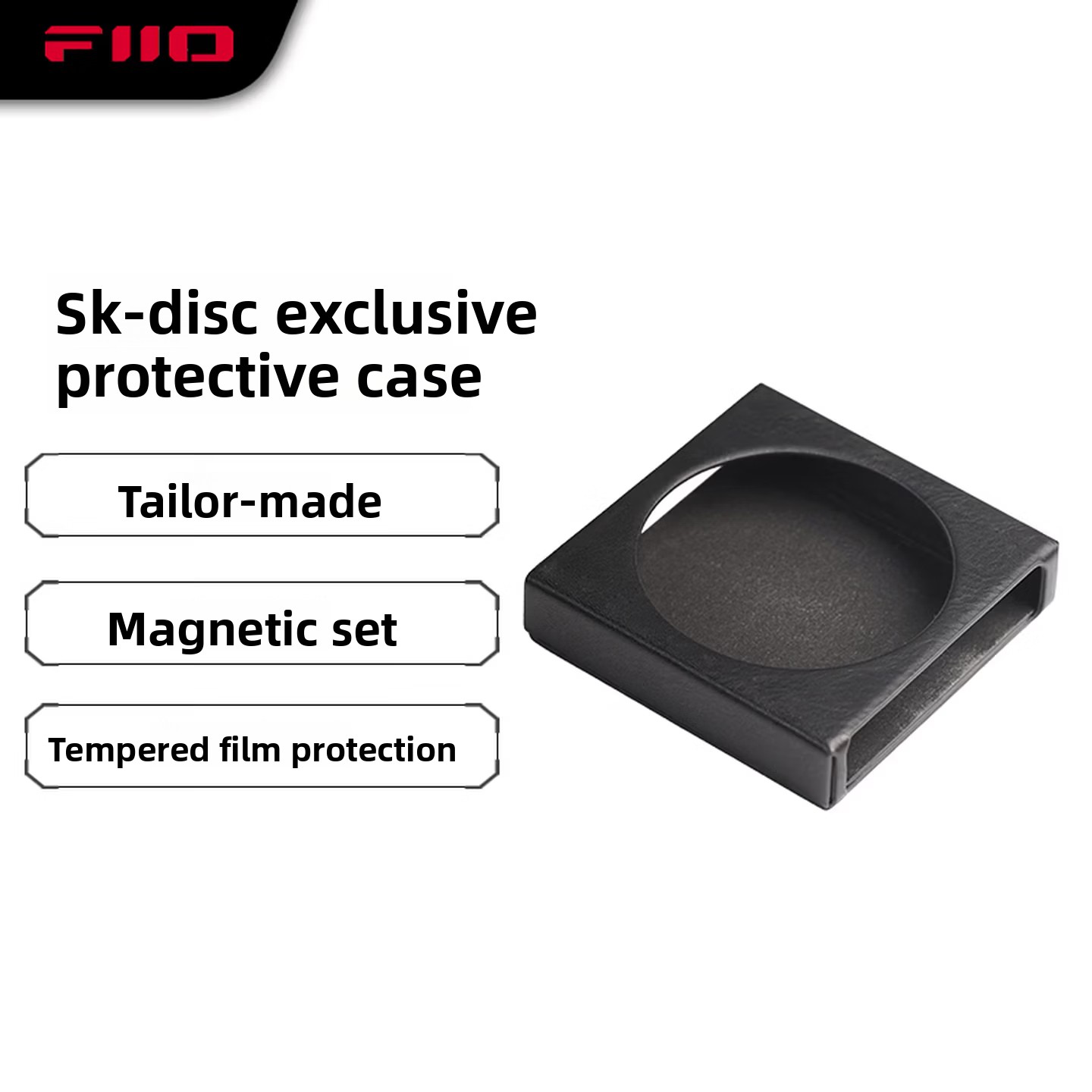 FiiO SK-DISC 자기 보호 케이스 PU 가죽 블 - Audio Music App 리뷰 및 가격